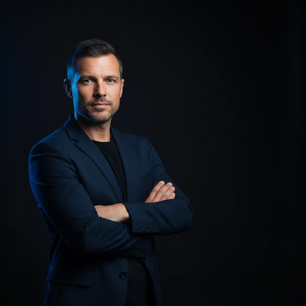 Selbstbewusster Vertriebsexperte